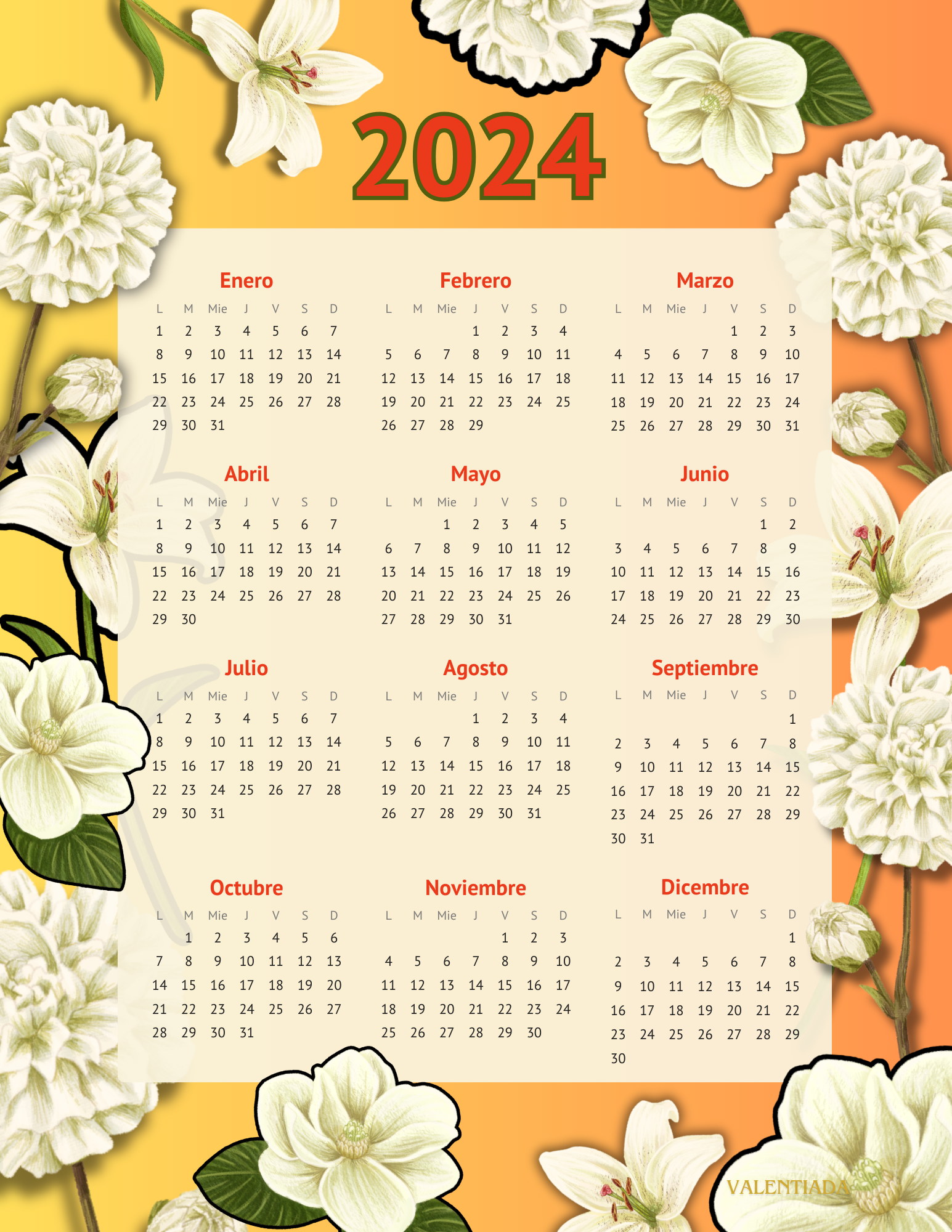 2024 Цветы
